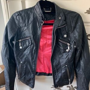 Leather jacket